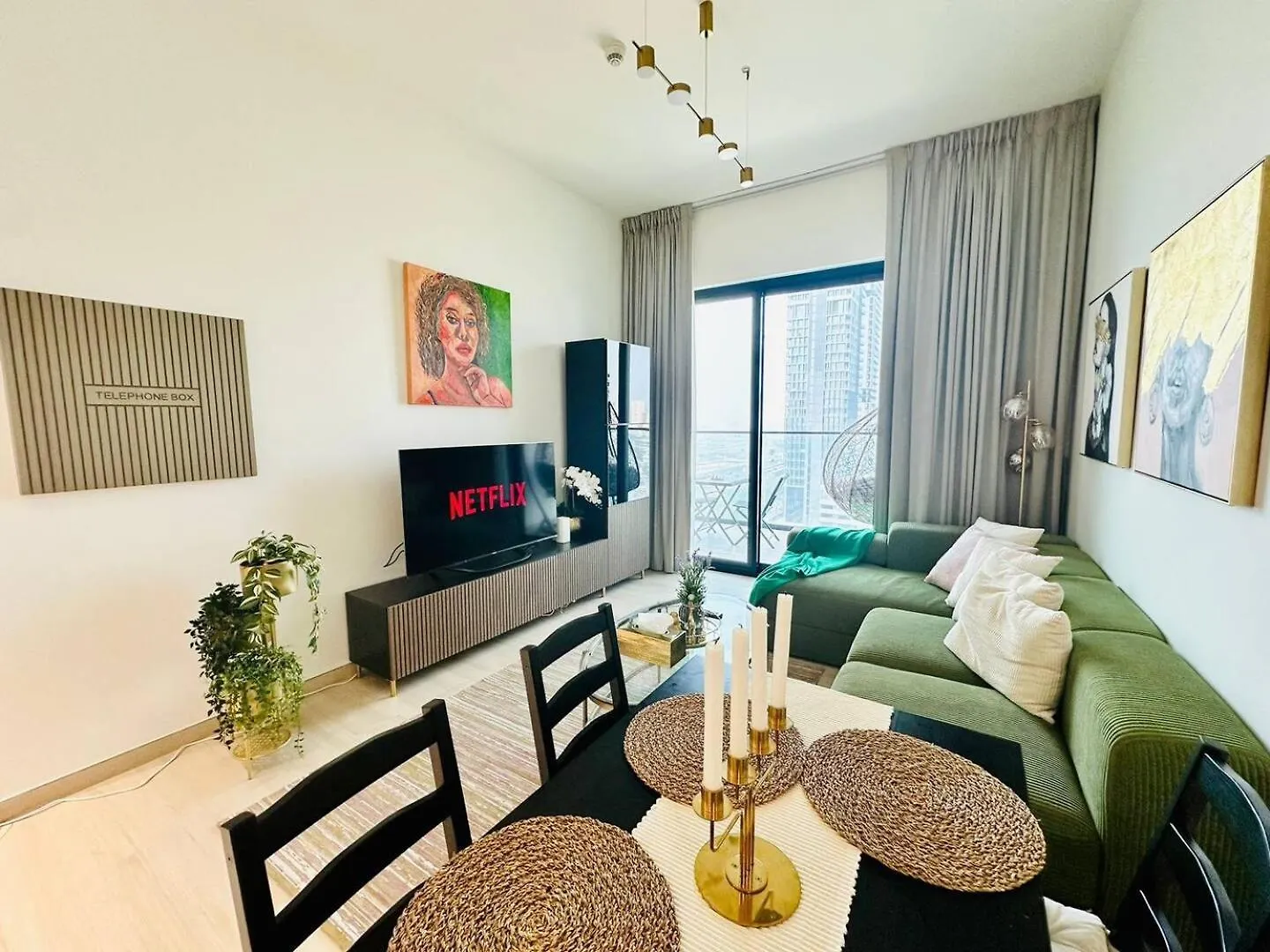 Apartamento Chic 2Br In Jvc Balcony Pool & Parking Dubái
